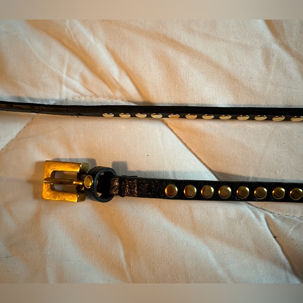 Leather Double Wrap Belt - Picture 6 of 7